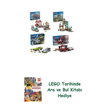 Lego 60422 + 60469 + 60415 + 60443 City Seti 502