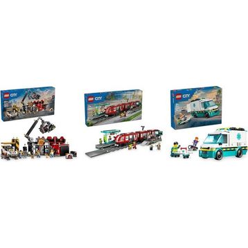Lego 60429 + 60430 + 60445 City Seti 388