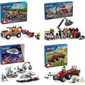 Lego 60435 + 60472 + 60429 + 60461 City Seti 477