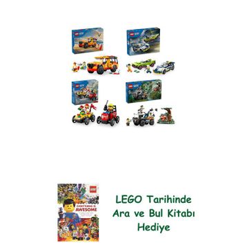Lego 60453 + 60415 + 60458 + 60426 City Seti 416