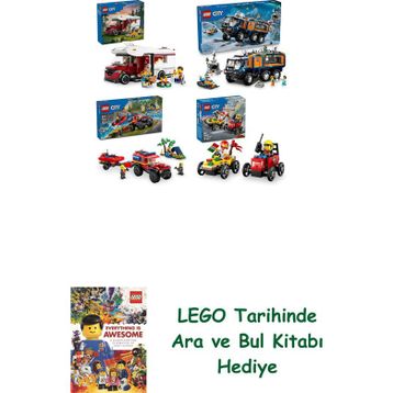 Lego 60454 + 60471 + 60412 + 60458 City Seti 486