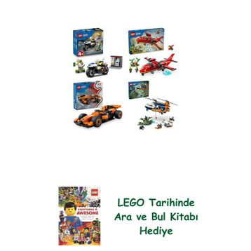 Lego 60455 + 60413 + 60442 + 60437 City Seti 440