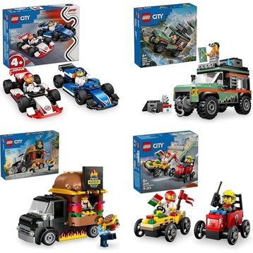 Lego 60464 + 60447 + 60404 + 60458 City Seti 543