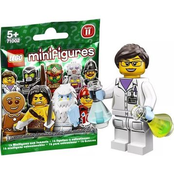 Lego 71002 Minifigür Seri 11 - Scientist