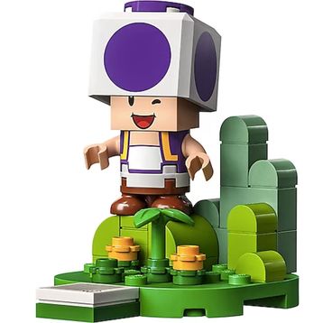 Lego 71410 Super Mario Character Pack - Series 5 : 3.Purple Toad