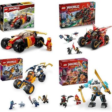Lego 71780 + 71844 + 71811 + 71827 Ninjago Seti 212