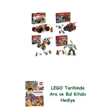 Lego 71780 + 71844 + 71811 + 71827 Ninjago Seti 212