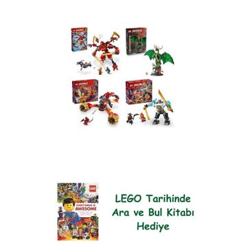 Lego 71812 + 71847 + 71830 + 71827 Ninjago Seti 263