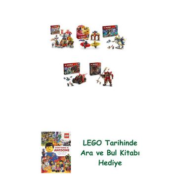 Lego 71818 + 71826 + 71843 + 71844 + 71846 Ninjago Seti 368