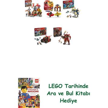 Lego 71818 + 71826 + 71843 + 71844 + 71846 Ninjago Seti 368