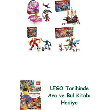 Lego 71824 + 71848 + 71808 + 71836 Ninjago Seti 232