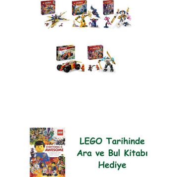 Lego 71833 + 71804 + 71807 + 71780 + 71827 Ninjago Seti 305