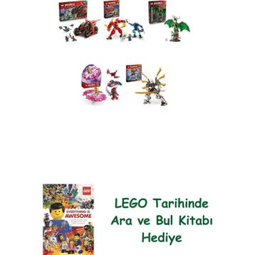 Lego 71844 + 71808 + 71847 + 71824 + 71821 Ninjago Seti 370