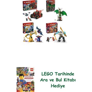 Lego 71844 + 71847 + 71804 + 71827 Ninjago Seti 207
