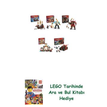 Lego 71848 + 71827 + 71846 + 71831 + 71844 Ninjago Seti 381