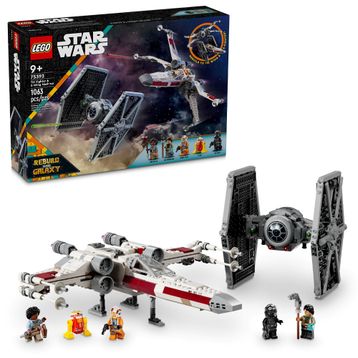Lego 75393 Star Wars 1063 Parça TIE Fighter ve X Wing