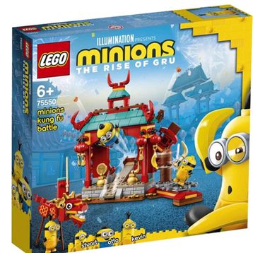 Lego 75550 Minions Kung Fu Dövüşü