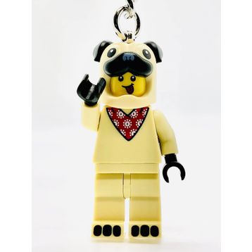 Lego 854158 Gear French Bull Dog Guy Key Chain