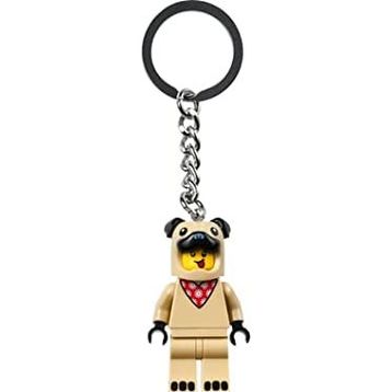 Lego 854158 Gear French Bull Dog Guy Key Chain