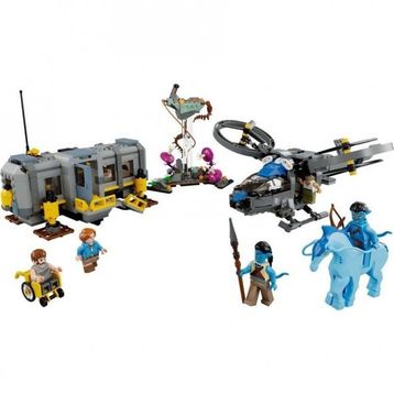Lego Avatar 75573 Floating Mountains Site 26 And Rda Samson