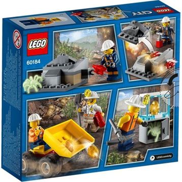 Lego City 60184 Mining M Team Aksiyon Figürü