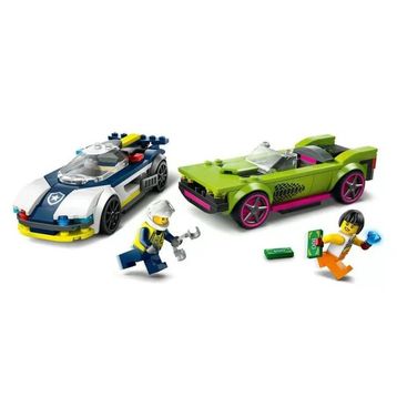 Lego City 60415 Polis Arabası ve Spor Araba Takibi
