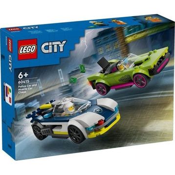 Lego City 60415 Polis Arabası ve Spor Araba Takibi