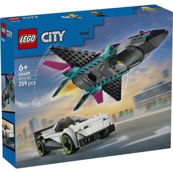 Lego City 60489 Jet, Arabaya Karşı