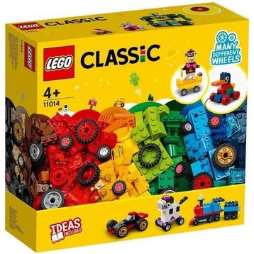Lego Classic 11014 Yapım Parçaları ve Tekerlekler