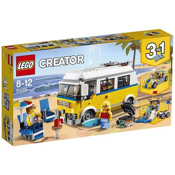 Lego Creator 31079 3'ü 1 Arada Günışığı Sörfçü Minibüsü