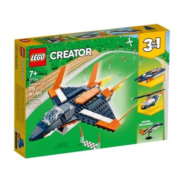 Lego Creator 31126 3'ü 1 Arada Süpersonik Jet