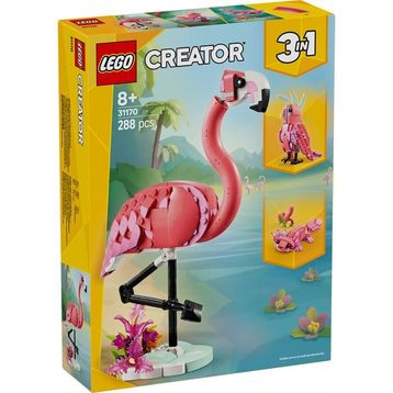 Lego Creator 31170 3'ü 1 Arada Vahşi Hayvanlar Pembe Flamingo
