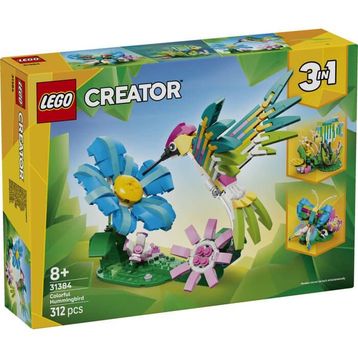Lego Creator 31384 3'ü 1 Arada Vahşi Hayvanlar Renkli Sinek Kuşu