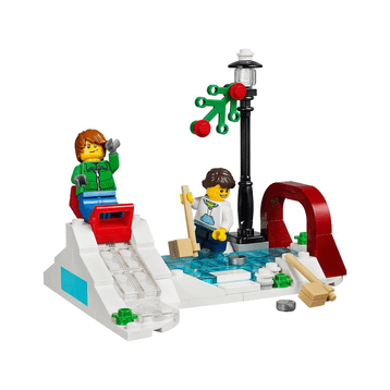 Lego Creator 40107 Seasonal Christmas Winter Skating Scene