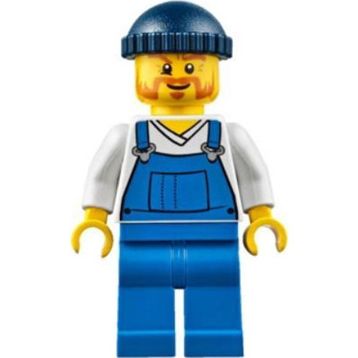 Lego CTY0648 Fire Lighthouse Keeper Minifigür