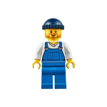 Lego CTY0648 Fire Lighthouse Keeper Minifigür