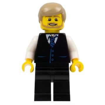 Lego CTY0705 Airport Worker Minifigür