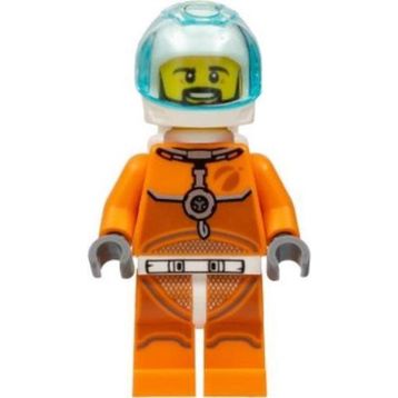 Lego CTY1063 Astronaut Male Minifigür
