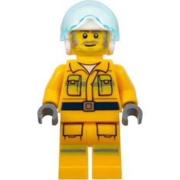 Lego CTY1369 Fire Reflective Stripes Mini Figür