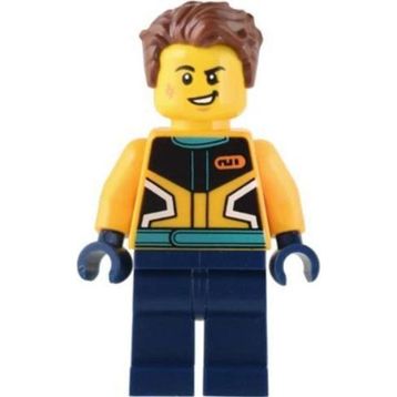 Lego CTY1536 Custom Car Garage Driver Male