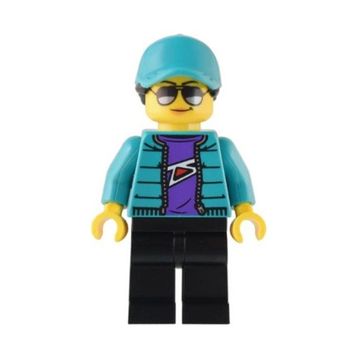 Lego CTY1537 Custom Car Garage Driver