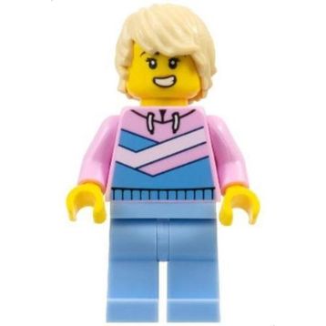 Lego CTY1642 Tuk Tuk Driver Female Mini Figür
