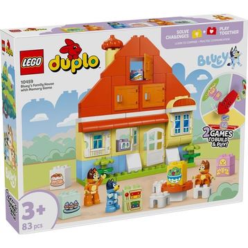 Lego Duplo 10459 Bluey Ailesinin Evi ve Hafıza Oyunu