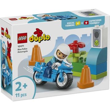 Lego Duplo 10471 Mavi Polis Motosikleti