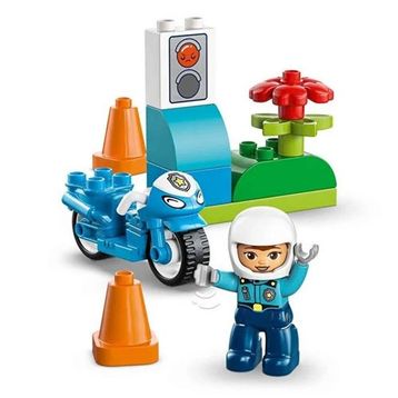 Lego Duplo 10471 Mavi Polis Motosikleti