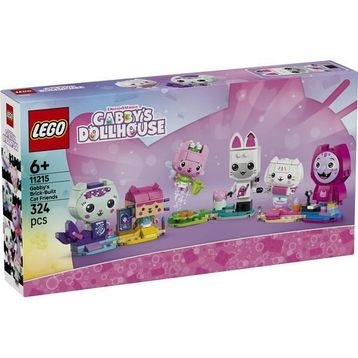 Lego Gabby’s Dollhouse 11215 Gabby’nin Parçalarla İnşa Edilen Kedi Arkadaşları