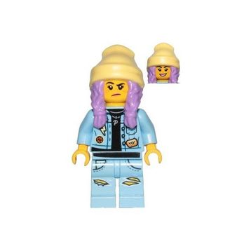 Lego HS011 Hidden Side Parker L. Jackson Denim Jacket With Beanie Minifigür