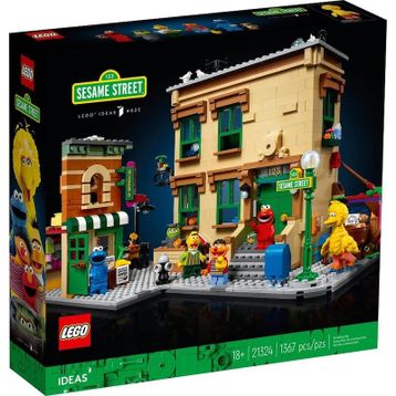 Lego Ideas 21324 123 Susam Sokağı