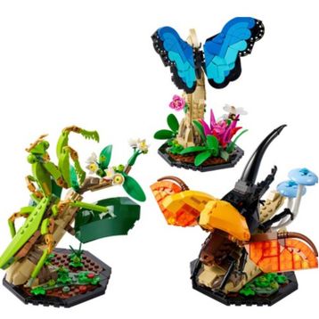 Lego Ideas 21342 1111 Parça Böcek Koleksiyonu