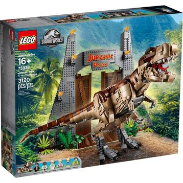 Lego Jurassic Park 75936 Jurassic Dünya: Jurassic Park T. Rex Rampage